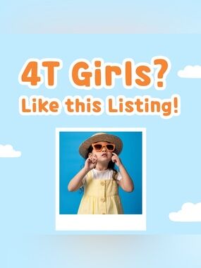 4T Girls— Like this listing to see more of this size!